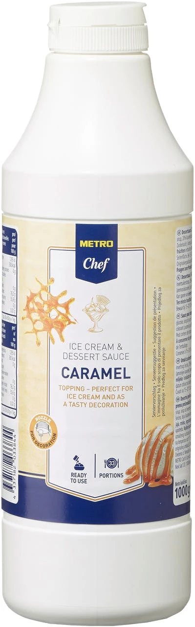 Metro-chef METRO Chef Dessertsauce Haselnuss (1 L) 5 Metro-chef METRO Chef Dessertsauce Haselnuss (1 L) – Bild 5