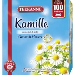 Teekanne Kräutertee Kamille Food Service 100 Teebeutel (120g)