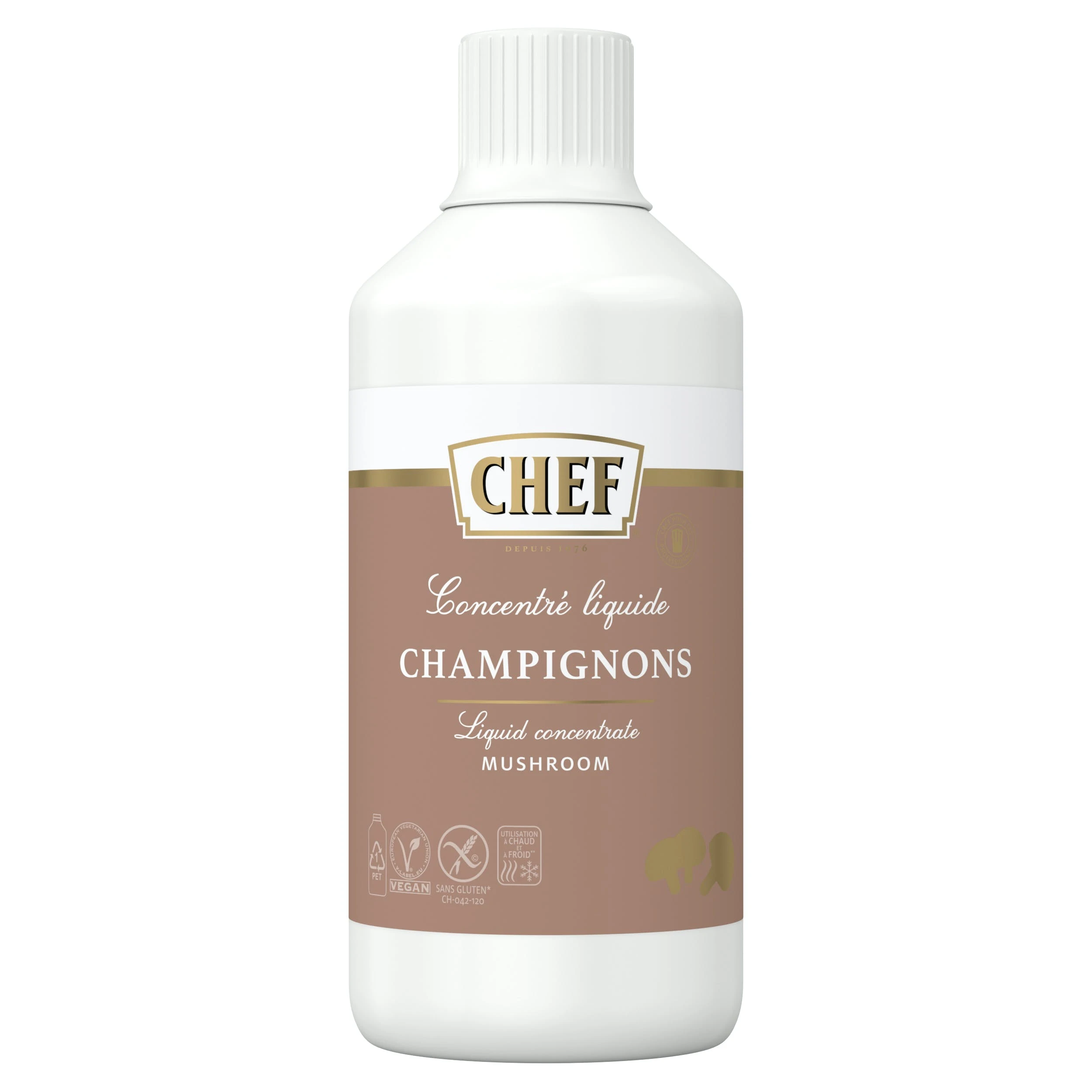 CHEF Flüssiges Konzentrat Pilz (0,98 L) 1 CHEF Flüssiges Konzentrat Pilz (0,98 L)