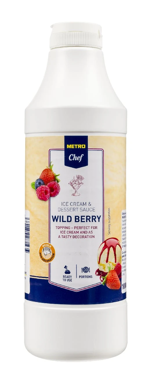 Metro-chef METRO Chef Dessertsauce Haselnuss (1 L) 2 Metro-chef METRO Chef Dessertsauce Haselnuss (1 L) – Bild 2