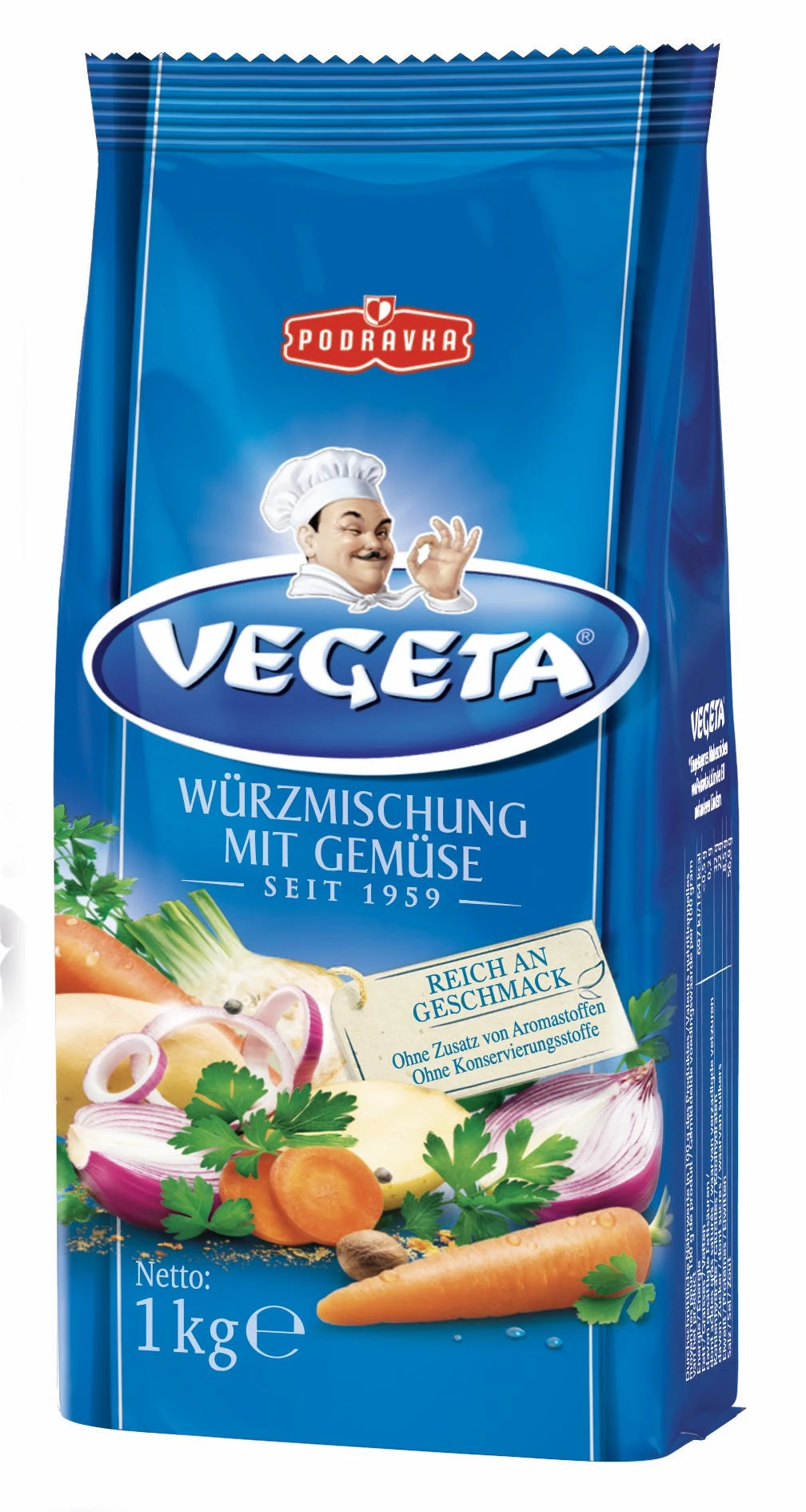 VEGETA Würzmischung Mit Gemüse (1 Kg) 1 VEGETA Würzmischung Mit Gemüse (1 Kg)