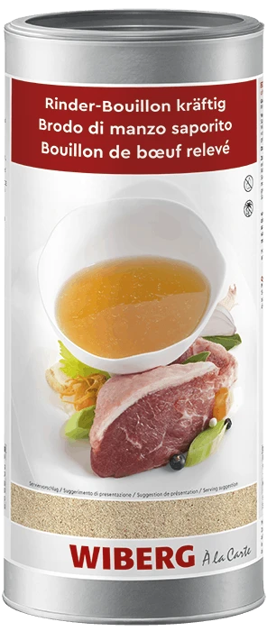WIBERG Rinder-Bouillon Kräftig Ohne Sichtbare Bestandteile (1600 Ml) 1 WIBERG Rinder-Bouillon Kräftig Ohne Sichtbare Bestandteile (1600 Ml)