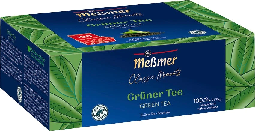 Meßmer Gastro Grüner Tee 25 Teebeutel (44 G) 5 Meßmer Gastro Grüner Tee 25 Teebeutel (44 G) – Bild 5
