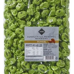 Rioba Bonbons Eukalyptus-Menthol Dunkel (1 Kg)