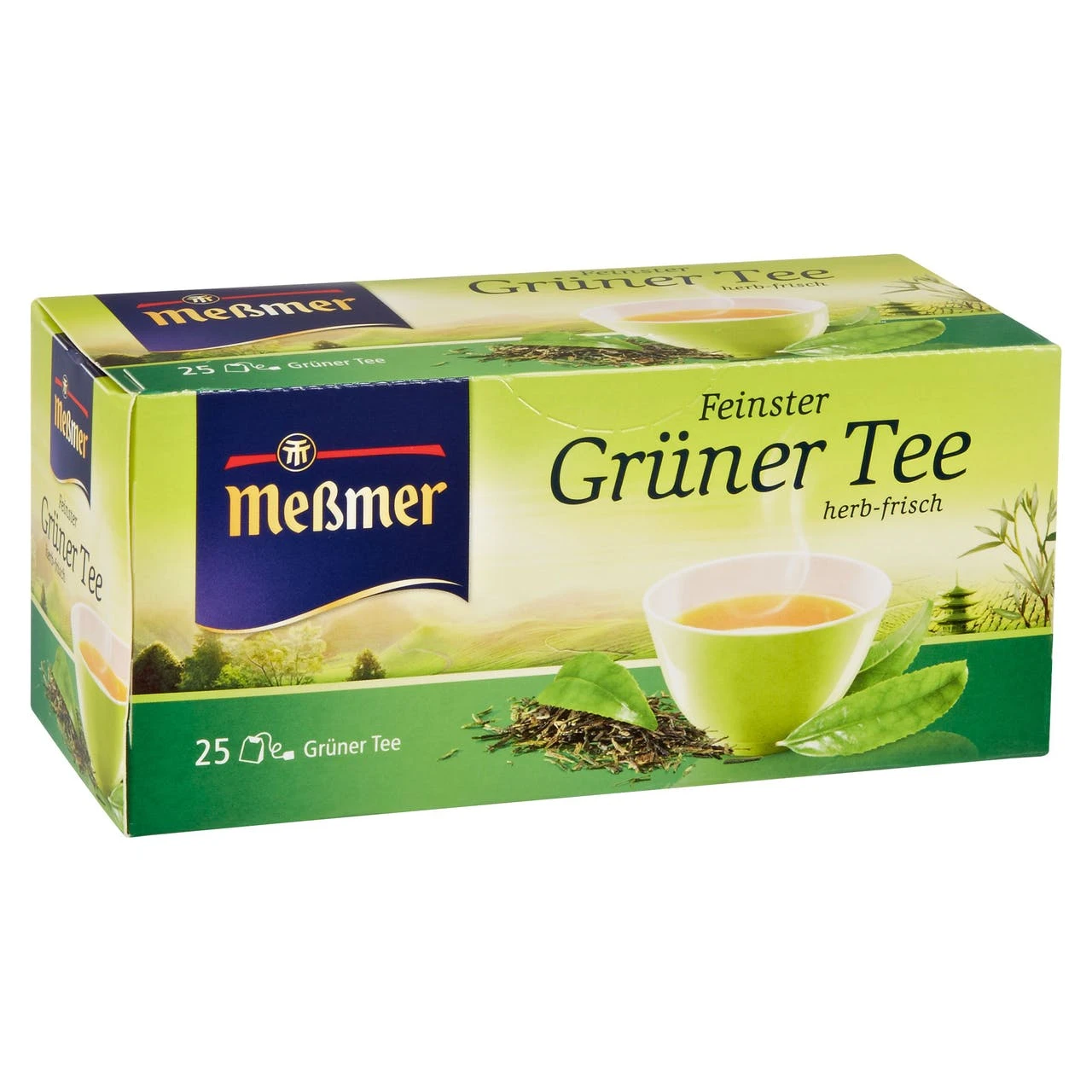 Meßmer Gastro Grüner Tee 25 Teebeutel (44 G) 4 Meßmer Gastro Grüner Tee 25 Teebeutel (44 G) – Bild 4