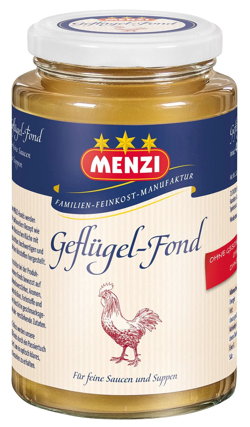 CHEF Signatur Fond Geflügel (1 L) 4 CHEF Signatur Fond Geflügel (1 L) – Bild 4