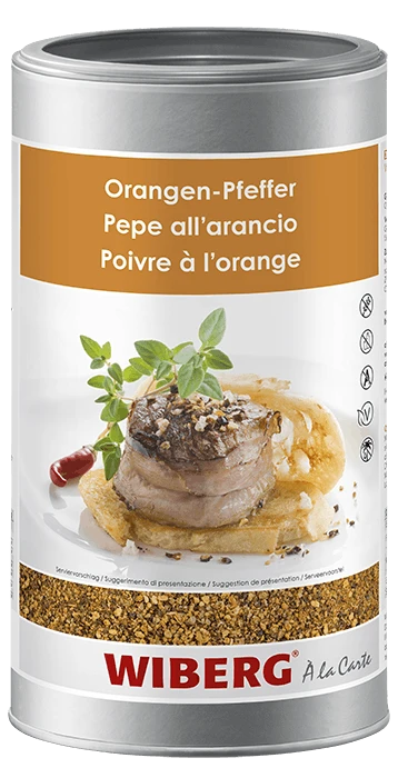 WIBERG Orangen-Pfeffer Würzmischung Grob (1200 Ml) 1 WIBERG Orangen-Pfeffer Würzmischung Grob (1200 Ml)
