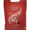 Lindt LINDOR Schokoladenkugel Beutel Milch 80 X 12,5 G (1 Kg)