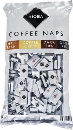 RIOBA Schokolade Swiss Coffee Naps Mischung 200 Portionen X 5 G (1 Kg) 1 RIOBA Schokolade Swiss Coffee Naps Mischung 200 Portionen X 5 G (1 Kg)