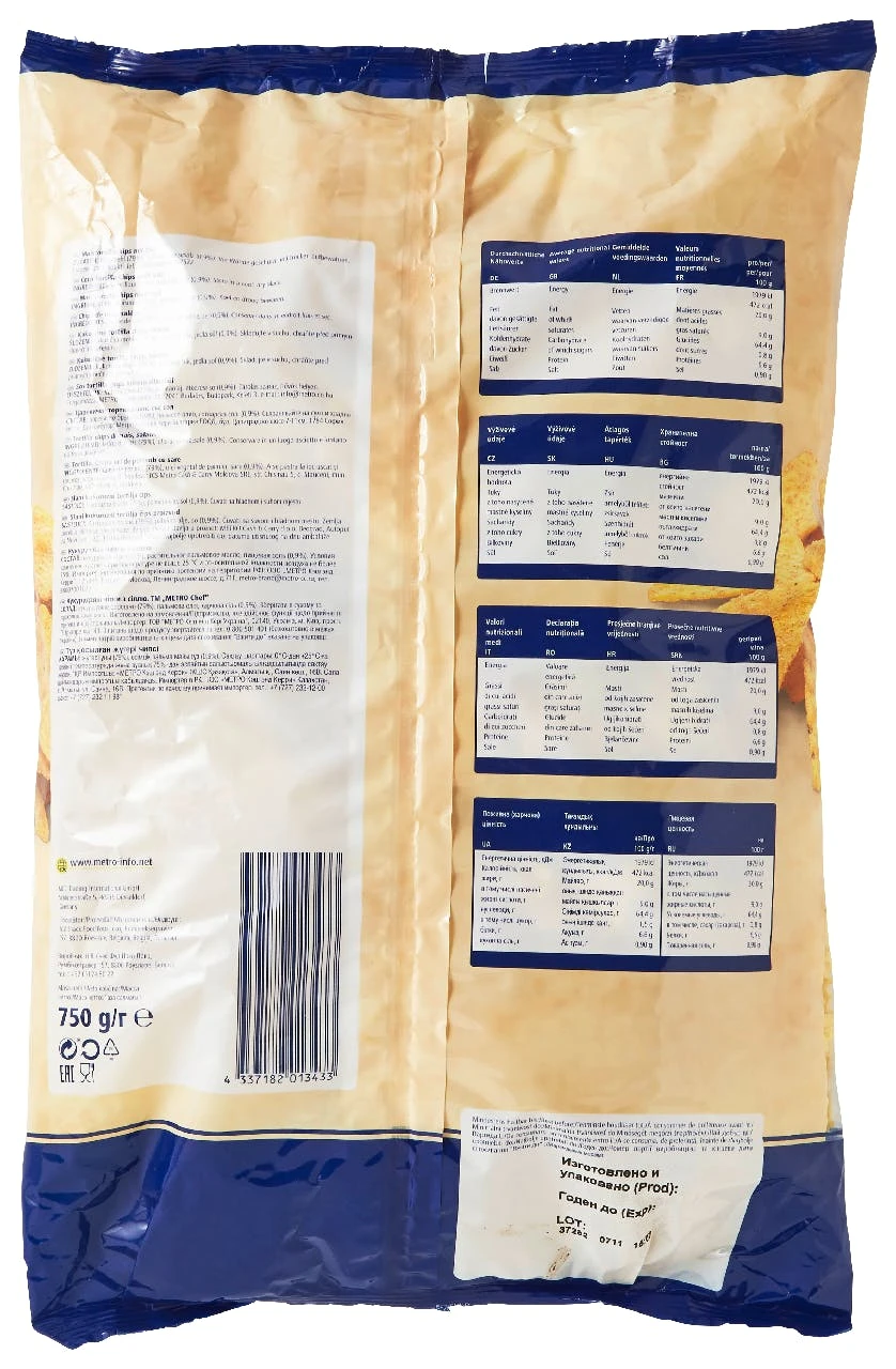 Metro-chef Metro Chef Tortilla Chips Mild (750 G) 7 Metro-chef Metro Chef Tortilla Chips Mild (750 G) – Bild 7