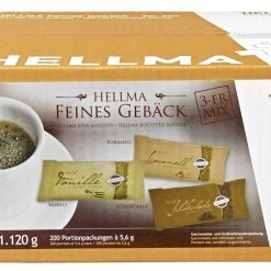 Hellma Gebäckmischung Feines Gebäck 3er Mix 200 Portionen X 5,6g (1,12kg)