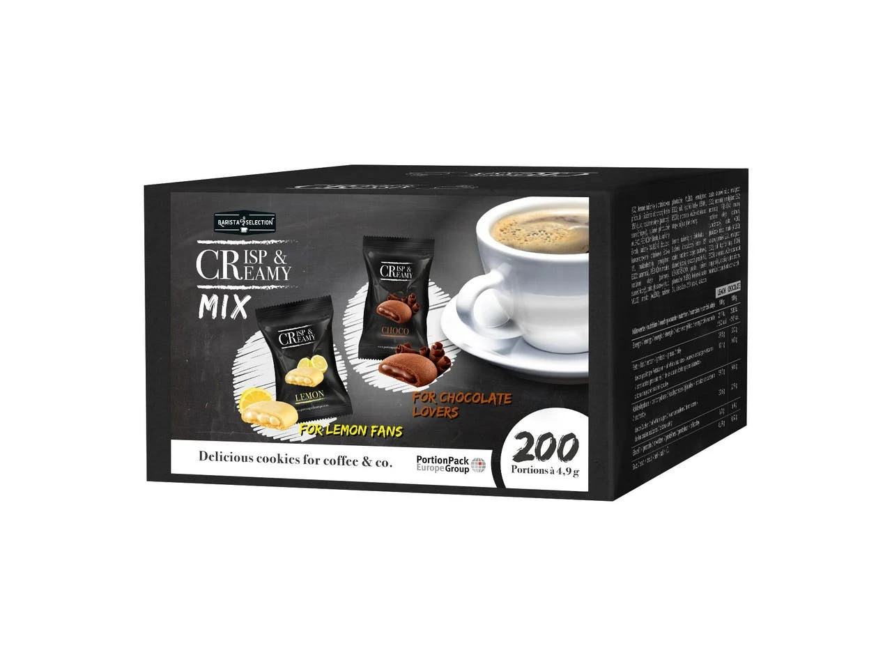 Hellma Kekse Crisp & Creamy Mix 200 Portionen (998 Gr) 1 Hellma Kekse Crisp & Creamy Mix 200 Portionen (998 Gr)
