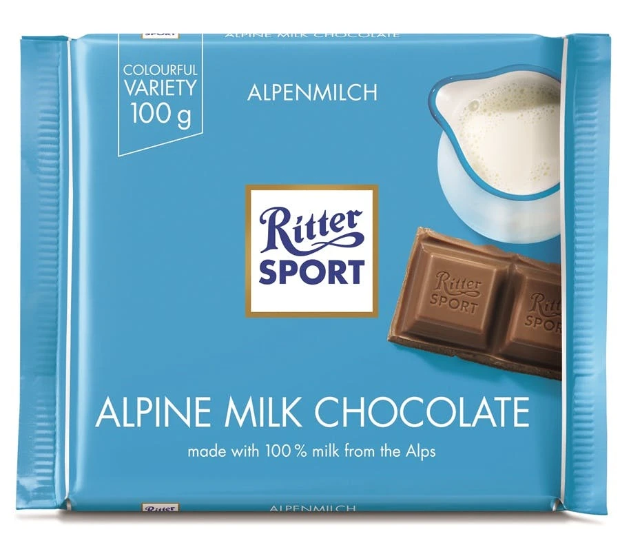 Ritter Sport Tafelschokolade Trauben Nuss 12 X 100 G (1,2 Kg) 2 Ritter Sport Tafelschokolade Trauben Nuss 12 X 100 G (1,2 Kg) – Bild 2
