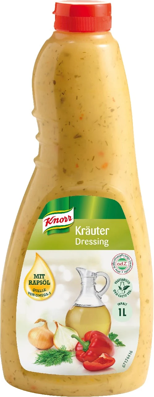 Kuhne Kühne Salata Kräuter Würzig Fertige Salatwürze Auf Essigbasis (10 L) 2 Kuhne Kühne Salata Kräuter Würzig Fertige Salatwürze Auf Essigbasis (10 L) – Bild 2