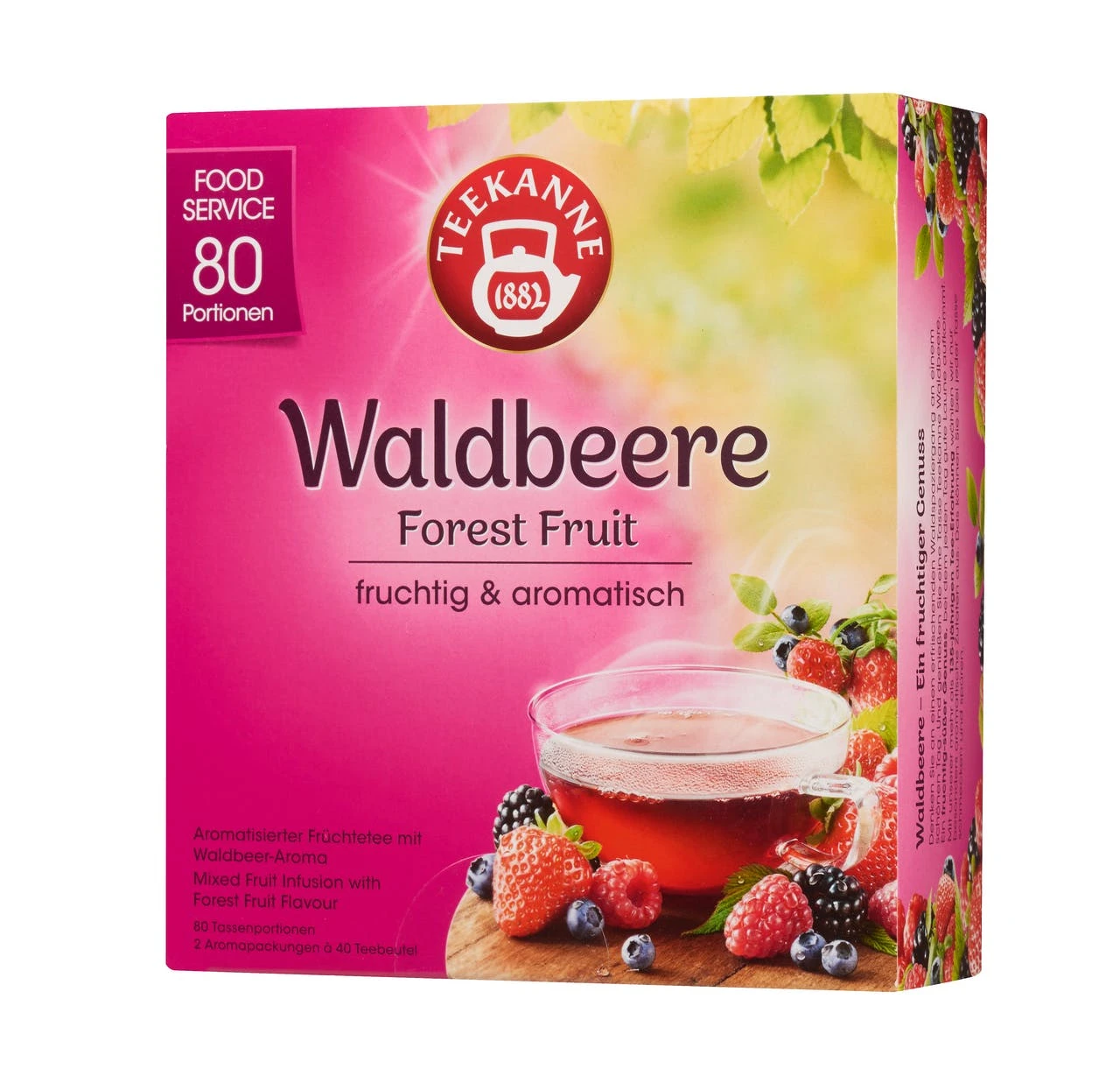 Teekanne Früchtetee Ingwer Lemon Food Service 80 Teebeutel (120g) 2 Teekanne Früchtetee Ingwer Lemon Food Service 80 Teebeutel (120g) – Bild 2