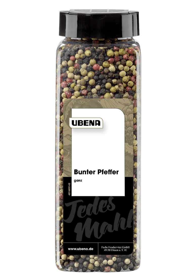 Ubena Pfeffer Bunt Geschroten ((500g) 3 Ubena Pfeffer Bunt Geschroten ((500g) – Bild 3