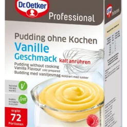 Dr. Oetker Professional Pudding Ohne Kochen Vanille Geschmack (1 Kg)