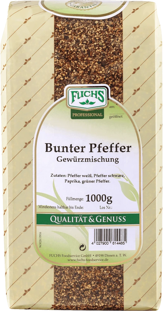 Ubena Pfeffer Bunt Geschroten ((500g) 2 Ubena Pfeffer Bunt Geschroten ((500g) – Bild 2