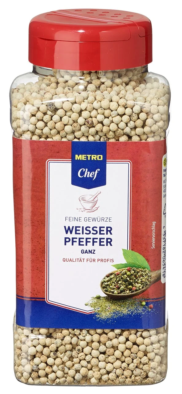 Ubena Pfeffer Weiß Gemahlen (600g) 6 Ubena Pfeffer Weiß Gemahlen (600g) – Bild 6