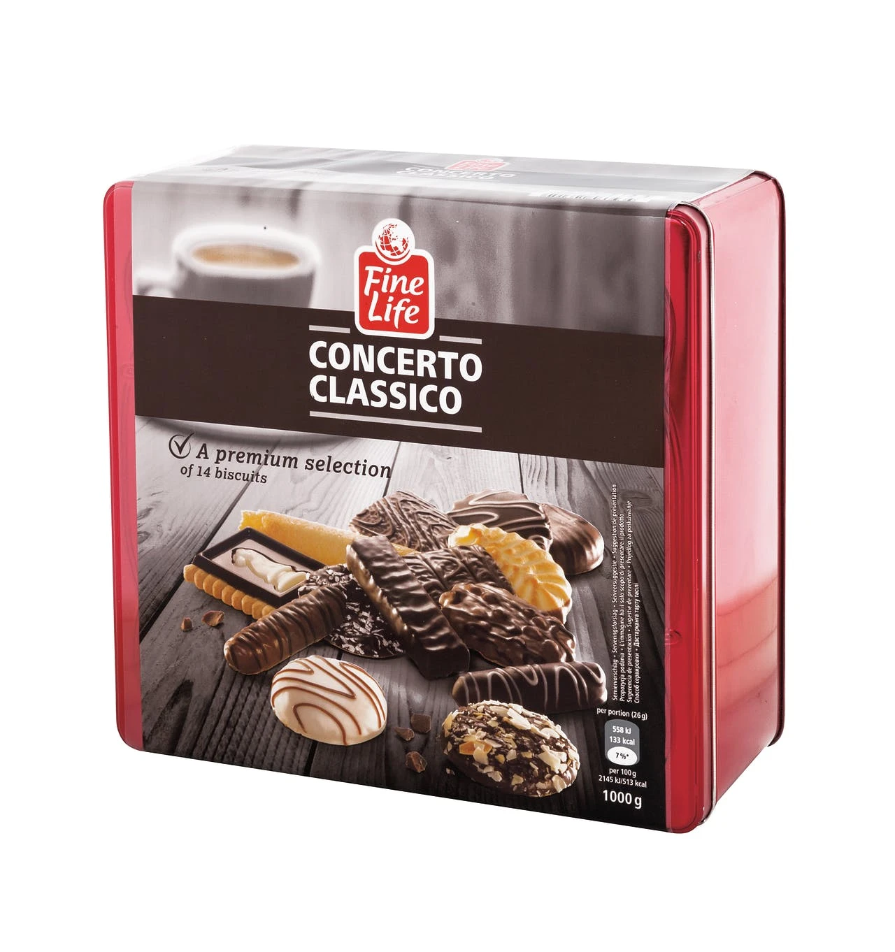 Aro Kekse Concerto Magnifico Gebäckmischung (500 G) 2 Aro Kekse Concerto Magnifico Gebäckmischung (500 G) – Bild 2