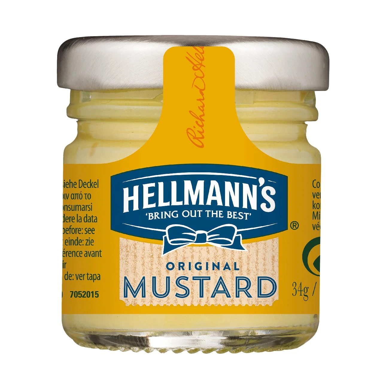 Hellmann's Hellmann’s Senf 80 Portionen X 34g (2,72 Kg) 1 Hellmann's Hellmann’s Senf 80 Portionen X 34g (2,72 Kg)