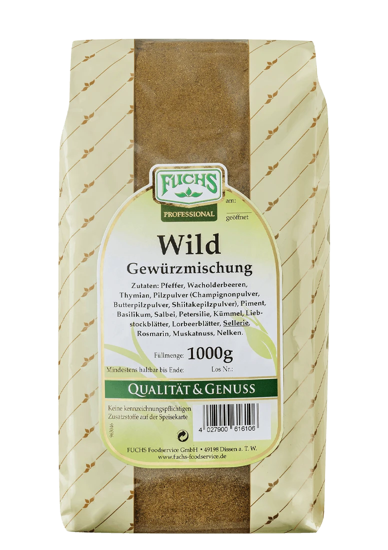 Fuchs-professional Fuchs Wild Gewürzmischung (1kg) 1 Fuchs-professional Fuchs Wild Gewürzmischung (1kg)