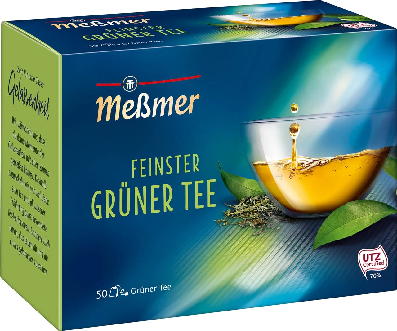 Meßmer Gastro Grüner Tee 25 Teebeutel (44 G) 3 Meßmer Gastro Grüner Tee 25 Teebeutel (44 G) – Bild 3