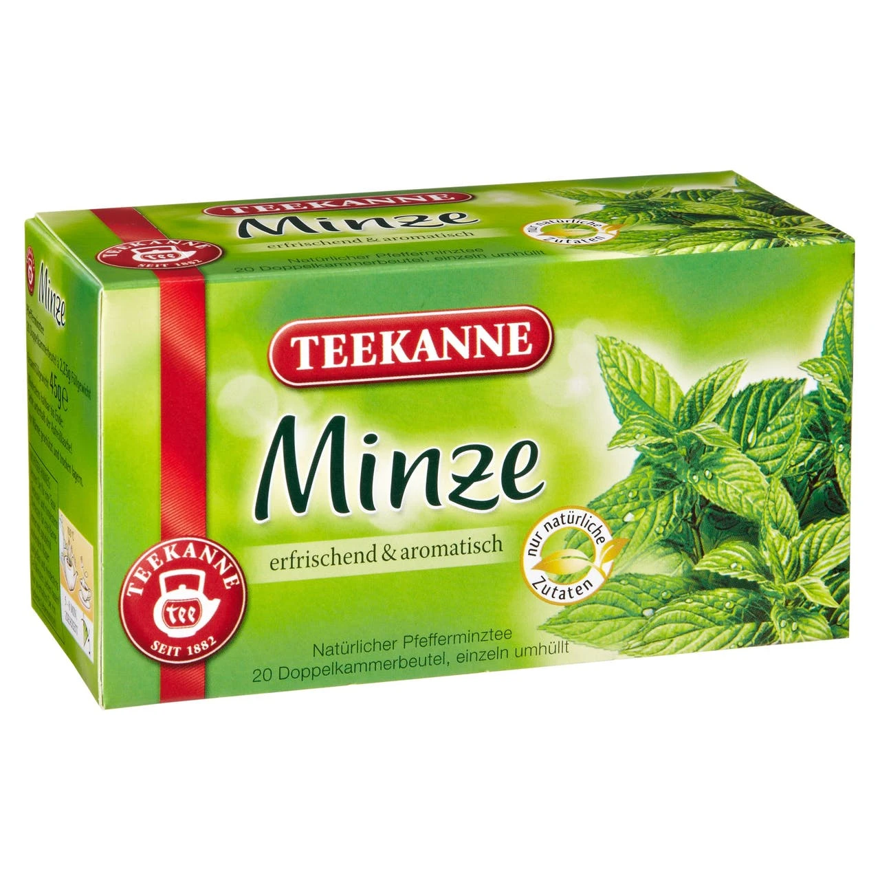 Teekanne Kräutertee Minze 50 Teebeutel (112,5g) 2 Teekanne Kräutertee Minze 50 Teebeutel (112,5g) – Bild 2