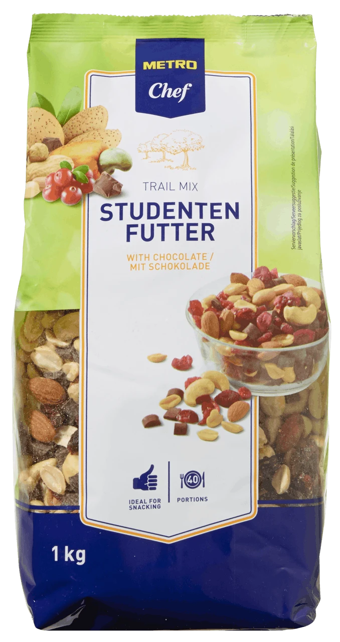 Metro-chef Metro Chef Studentenfutter Mit Rosinen (1 Kg) 2 Metro-chef Metro Chef Studentenfutter Mit Rosinen (1 Kg) – Bild 2