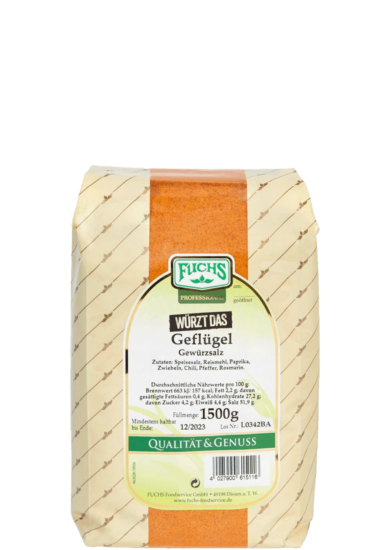 Fuchs-professional Fuchs Würzt Die Bratkartoffel - Gewürzsalz (1,2kg) 3 Fuchs-professional Fuchs Würzt Die Bratkartoffel - Gewürzsalz (1,2kg) – Bild 3
