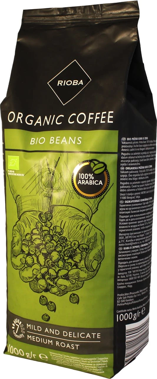 Rioba Kaffeebohnen Fairtrade Arabica (1 Kg) 3 Rioba Kaffeebohnen Fairtrade Arabica (1 Kg) – Bild 3