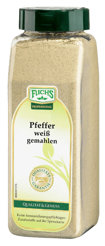 Fuchs Pfeffer Weiß Gemahlen (1kg) 2 Fuchs Pfeffer Weiß Gemahlen (1kg) – Bild 2
