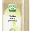 Fuchs Pfeffer Weiß Gemahlen (600g)