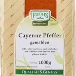 Fuchs Cayenne Pfeffer Gemahlen (1kg)