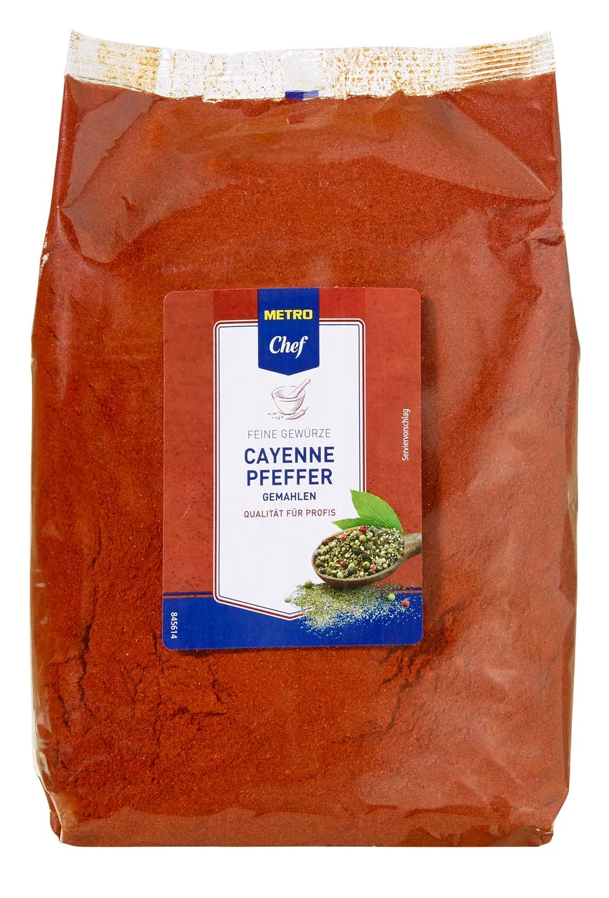 Metro-chef METRO Chef Cayenne Pfeffer Gemahlen (760 G) 1 Metro-chef METRO Chef Cayenne Pfeffer Gemahlen (760 G)