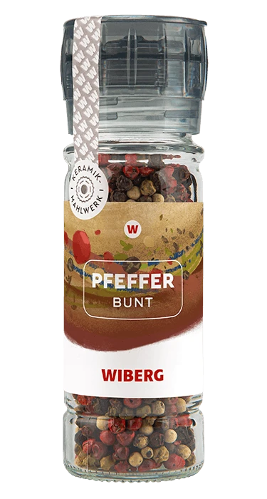 WIBERG Mühle Pfeffer Mit Keramik-Mahlwerk (65 G) 2 WIBERG Mühle Pfeffer Mit Keramik-Mahlwerk (65 G) – Bild 2