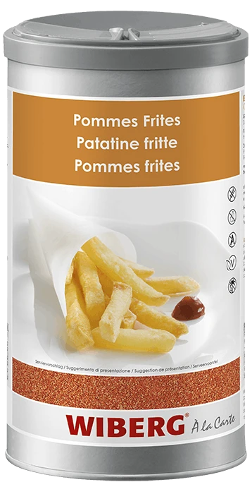 WIBERG Pommes Frites Gewürzsalz (1200 Ml) 1 WIBERG Pommes Frites Gewürzsalz (1200 Ml)
