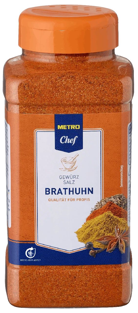 Metro-chef METRO Chef Brathuhn Gewürzsalz (250 G) 2 Metro-chef METRO Chef Brathuhn Gewürzsalz (250 G) – Bild 2