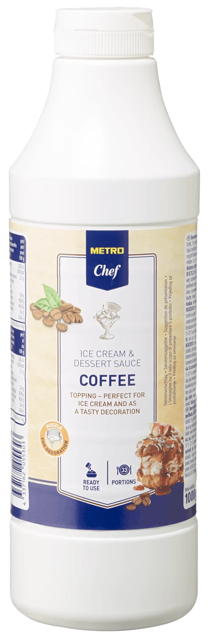 Metro-chef METRO Chef Dessertsauce Haselnuss (1 L) 4 Metro-chef METRO Chef Dessertsauce Haselnuss (1 L) – Bild 4