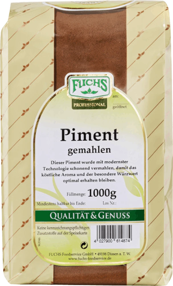 Fuchs-professional Fuchs Piment Gemahlen (1kg) 1 Fuchs-professional Fuchs Piment Gemahlen (1kg)