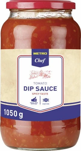 Metro-chef METRO Chef Tomato Dip Sauce Mild (1,05 Kg) 2 Metro-chef METRO Chef Tomato Dip Sauce Mild (1,05 Kg) – Bild 2