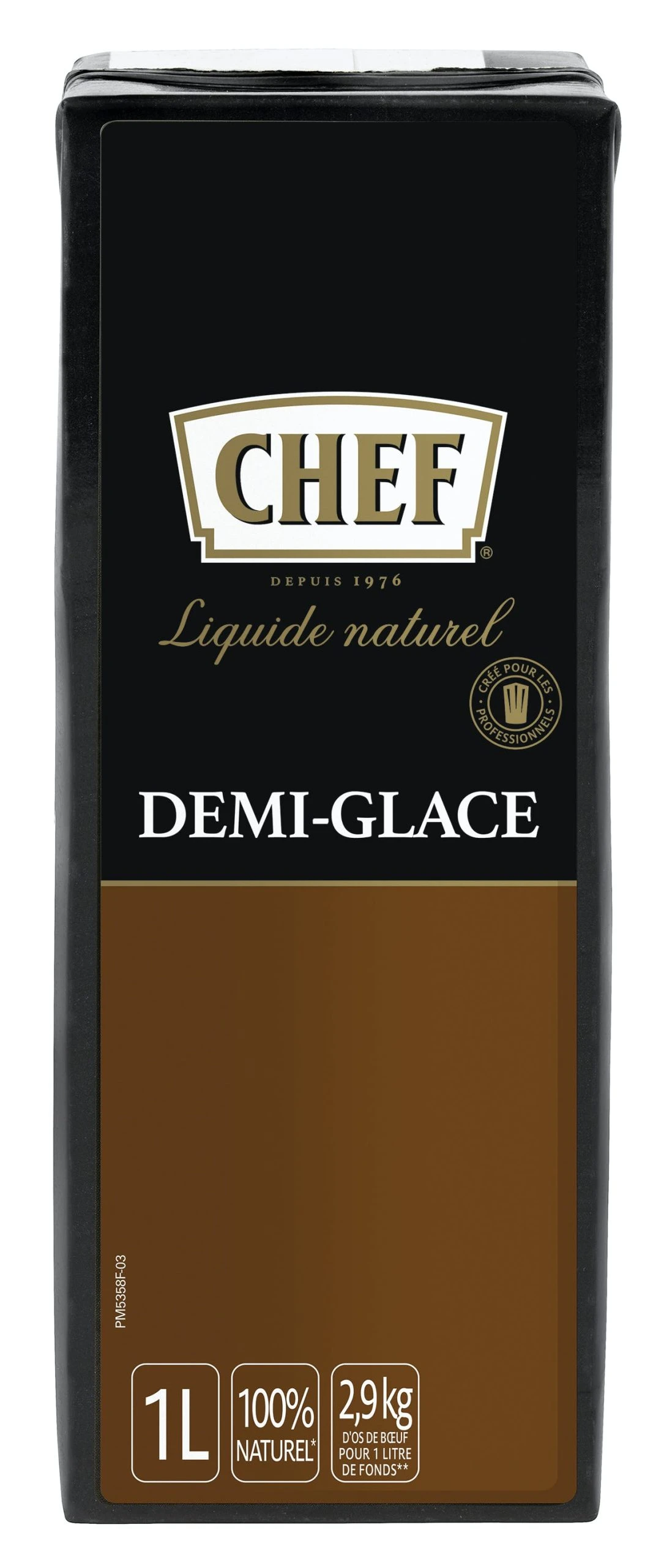 CHEF Signatur Fond Demi Glace (1 L) 1 CHEF Signatur Fond Demi Glace (1 L)