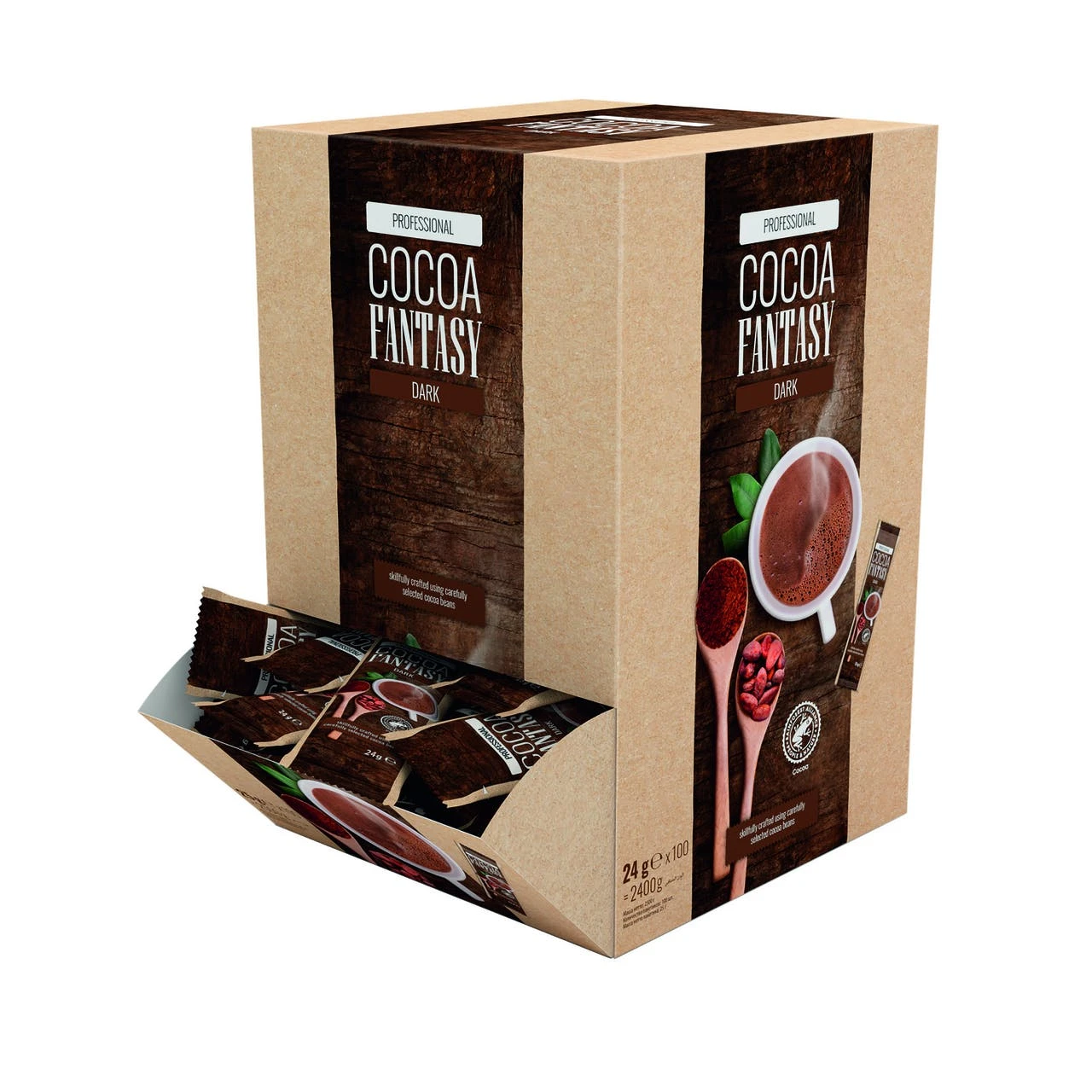 Jacobs Cocoa Fantasy Dark 30 %, Instant Kakaopulver (1 Kg) 3 Jacobs Cocoa Fantasy Dark 30 %, Instant Kakaopulver (1 Kg) – Bild 3