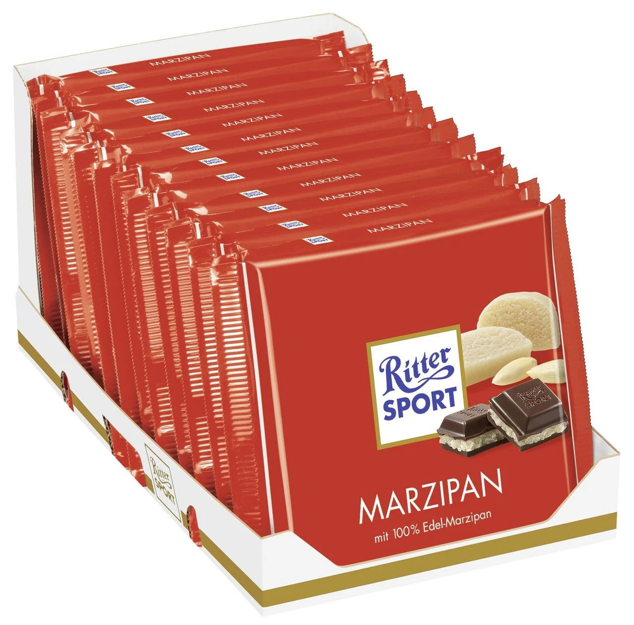 Ritter Sport Tafelschokolade Trauben Nuss 12 X 100 G (1,2 Kg) 4 Ritter Sport Tafelschokolade Trauben Nuss 12 X 100 G (1,2 Kg) – Bild 4