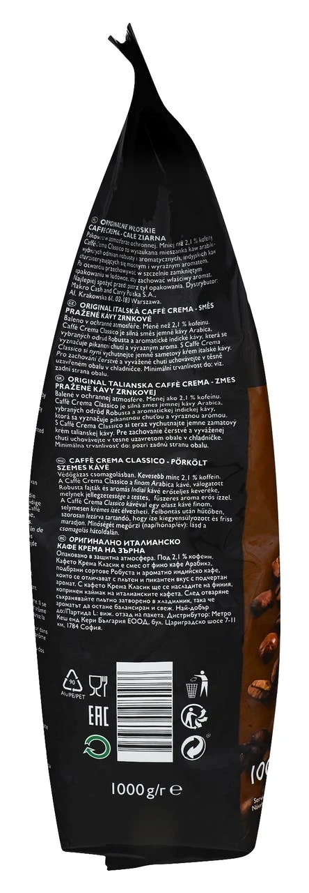 Rioba Kaffeebohnen Caffee Crema Classico (1 Kg) 6 Rioba Kaffeebohnen Caffee Crema Classico (1 Kg) – Bild 6