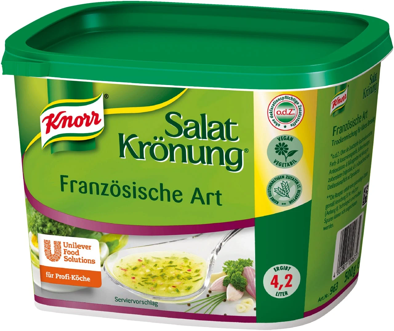 Knorr Salatkrönung Konzentriert (1,05 Kg) 5 Knorr Salatkrönung Konzentriert (1,05 Kg) – Bild 5