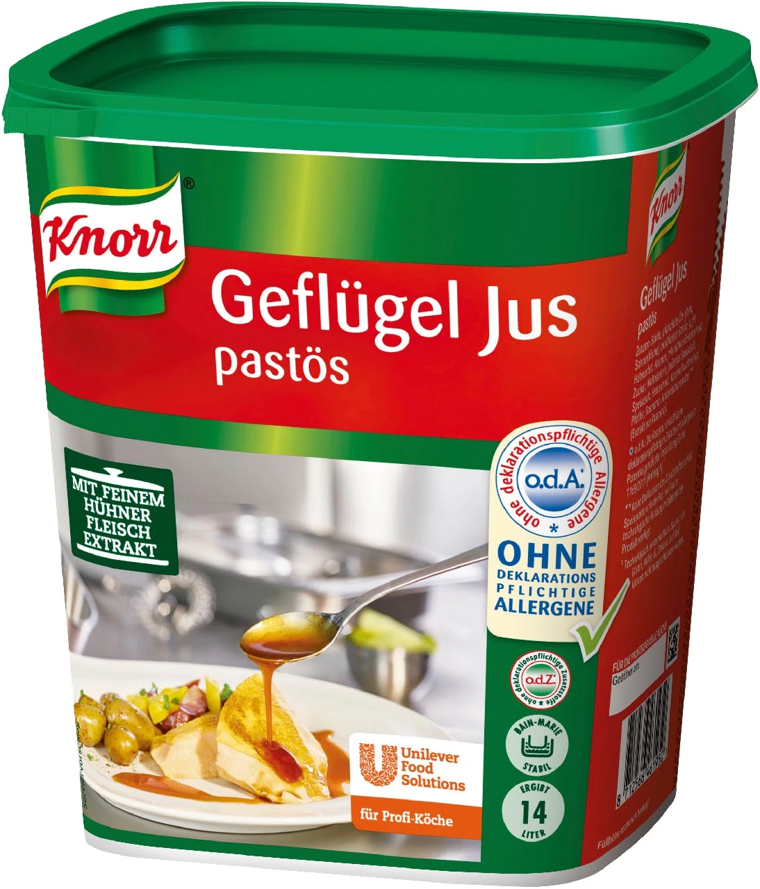 Knorr Professional Gekörnte Brühe Huhn (1 Kg) 7 Knorr Professional Gekörnte Brühe Huhn (1 Kg) – Bild 7