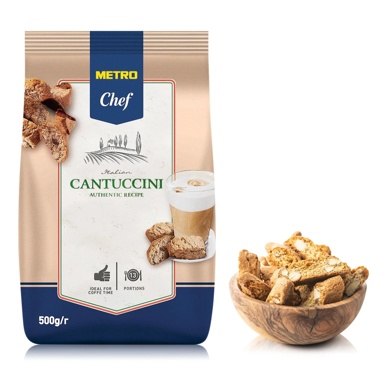 Metro-chef Metro Chef Cantuccini (500 G) 1 Metro-chef Metro Chef Cantuccini (500 G)