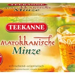 Teekanne Kräutertee Marokkanische Minze 20 Teebeutel (36g)