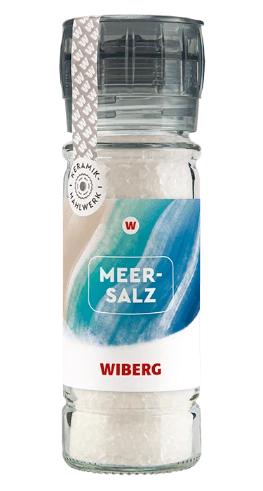 WIBERG Gewürzmühle Meersalz Grob Unjodiert (120 G) 1 WIBERG Gewürzmühle Meersalz Grob Unjodiert (120 G)